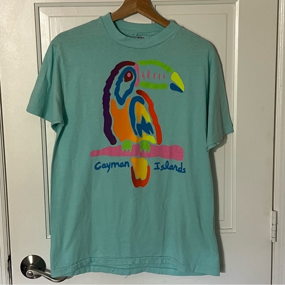 Vintage 1992 Hanes beefy t shirt single stitch size large - Picture 6 of 8